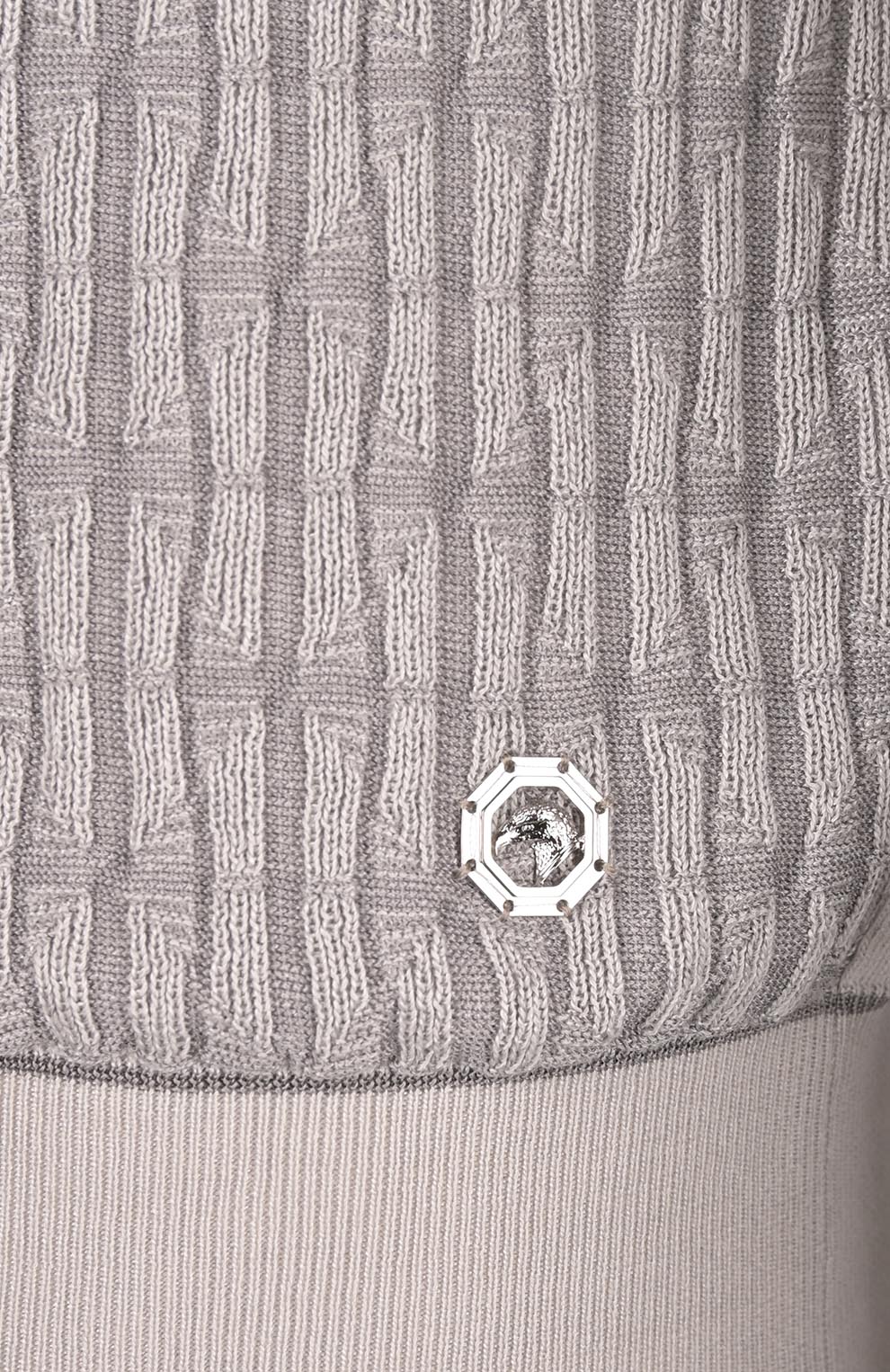 Поло из смеси шёлка и хлопка