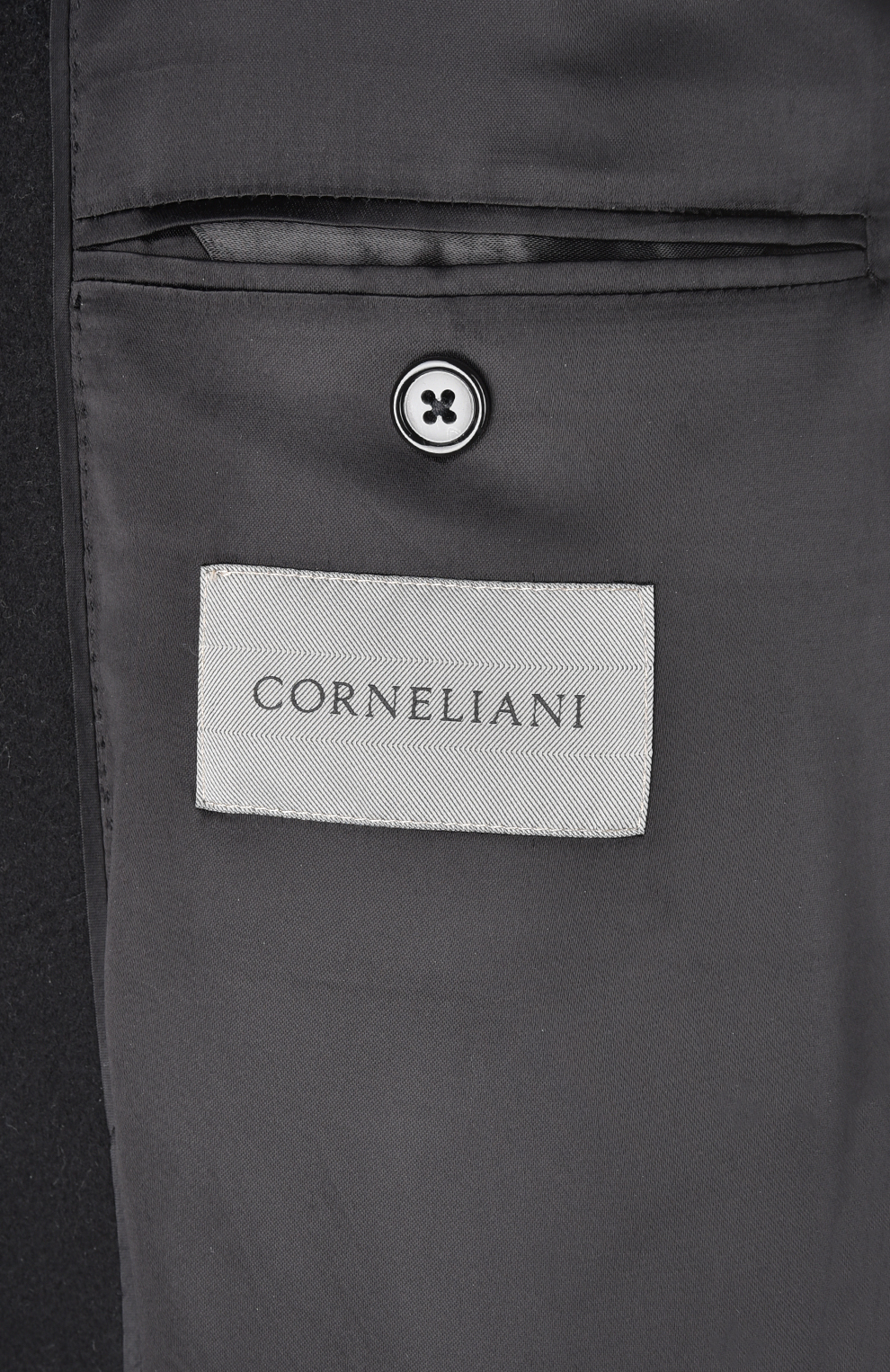 Кашемировое пальто с норковым воротником