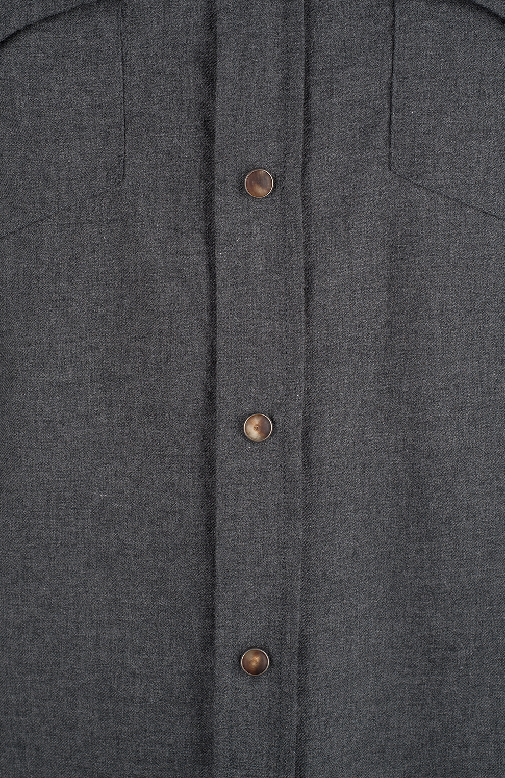 Хлопковая рубашка с накладными карманами