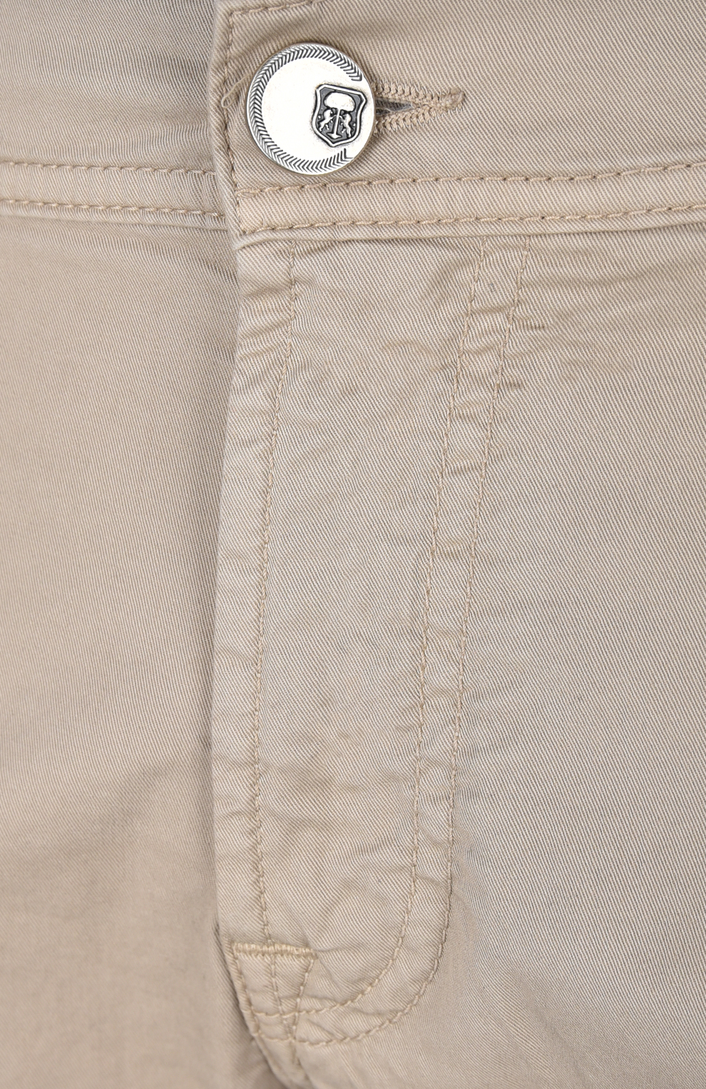 Тонкие хлопковые джинсы