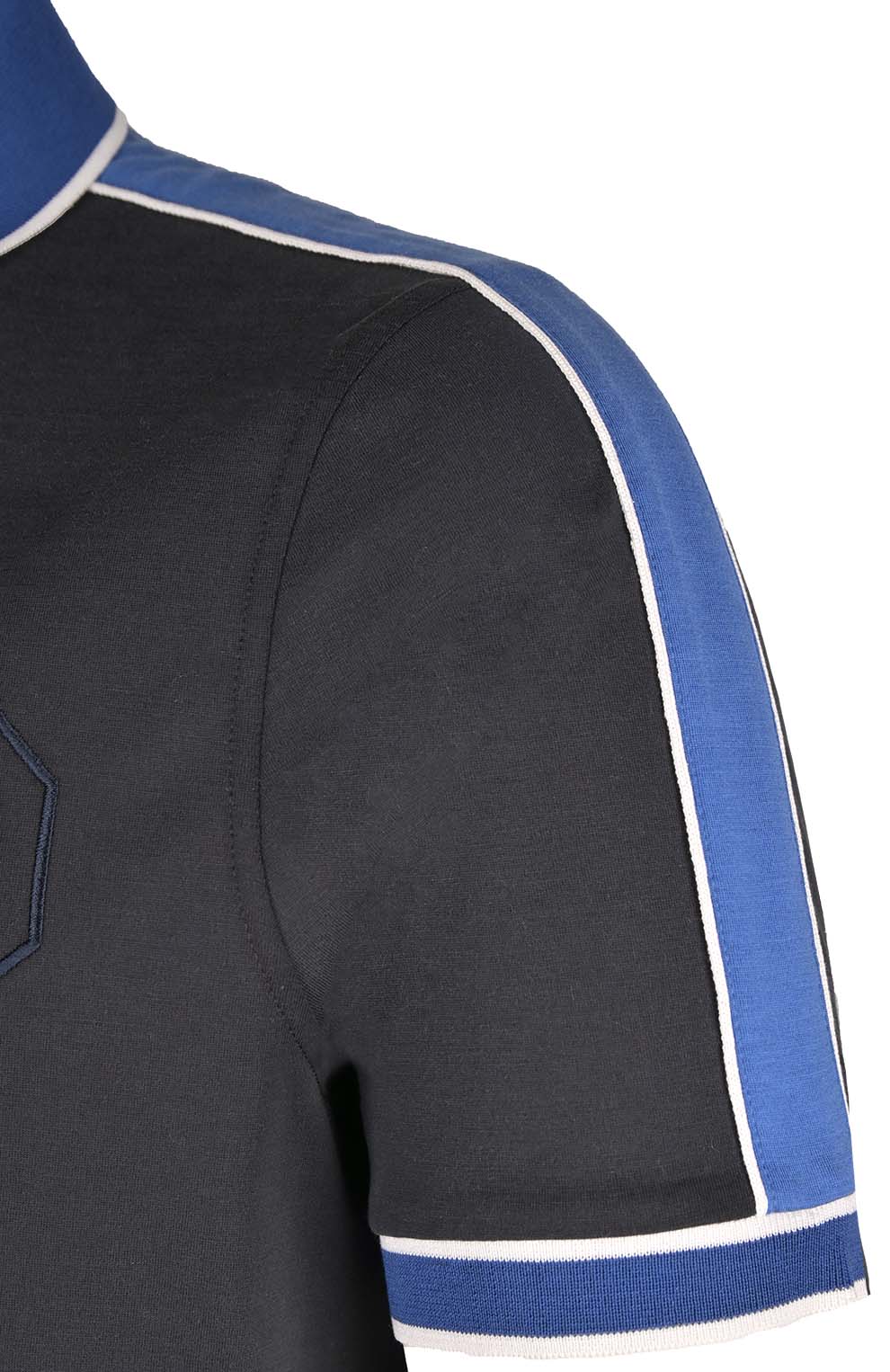 Поло из хлопка и шёлка