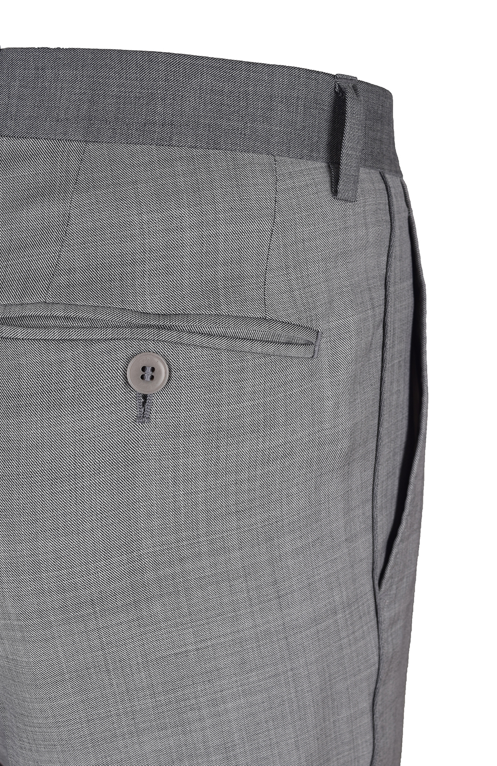 Шерстяные брюки прямого кроя