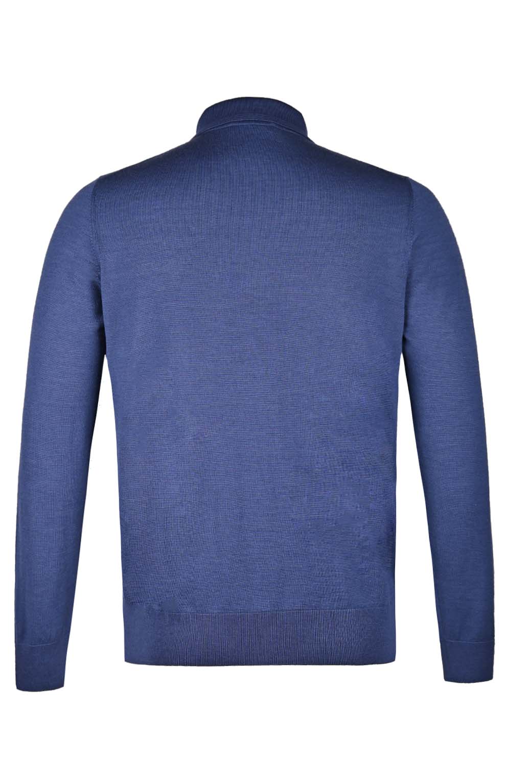 Поло из смеси шерсти, шёлка и кашемира