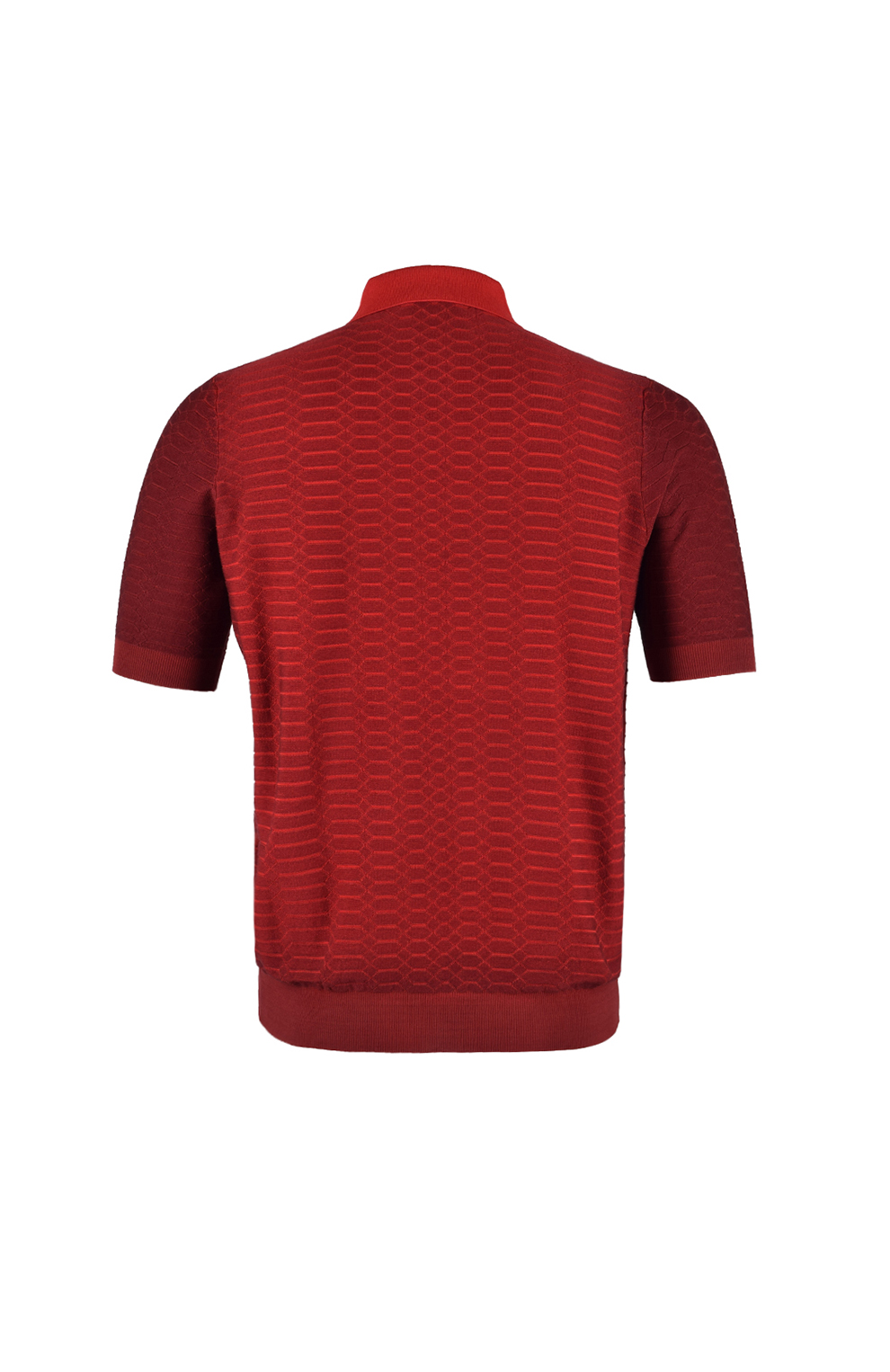 Поло из смеси шелка и хлопка