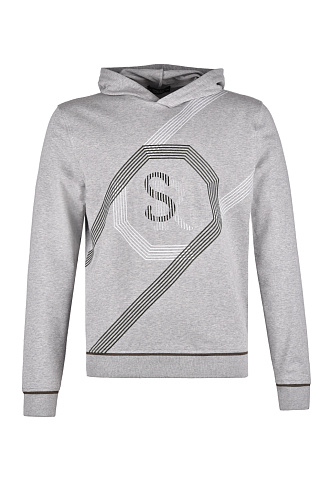 Толстовка из хлопка с капюшоном