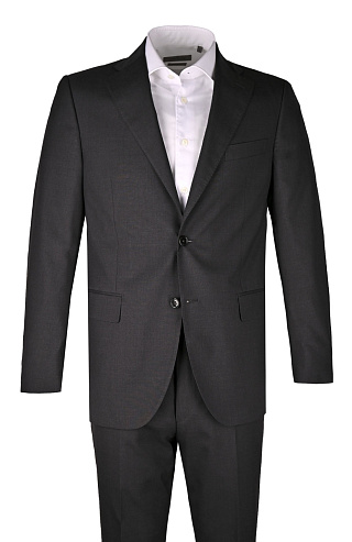 Шерстяной однобортный костюм