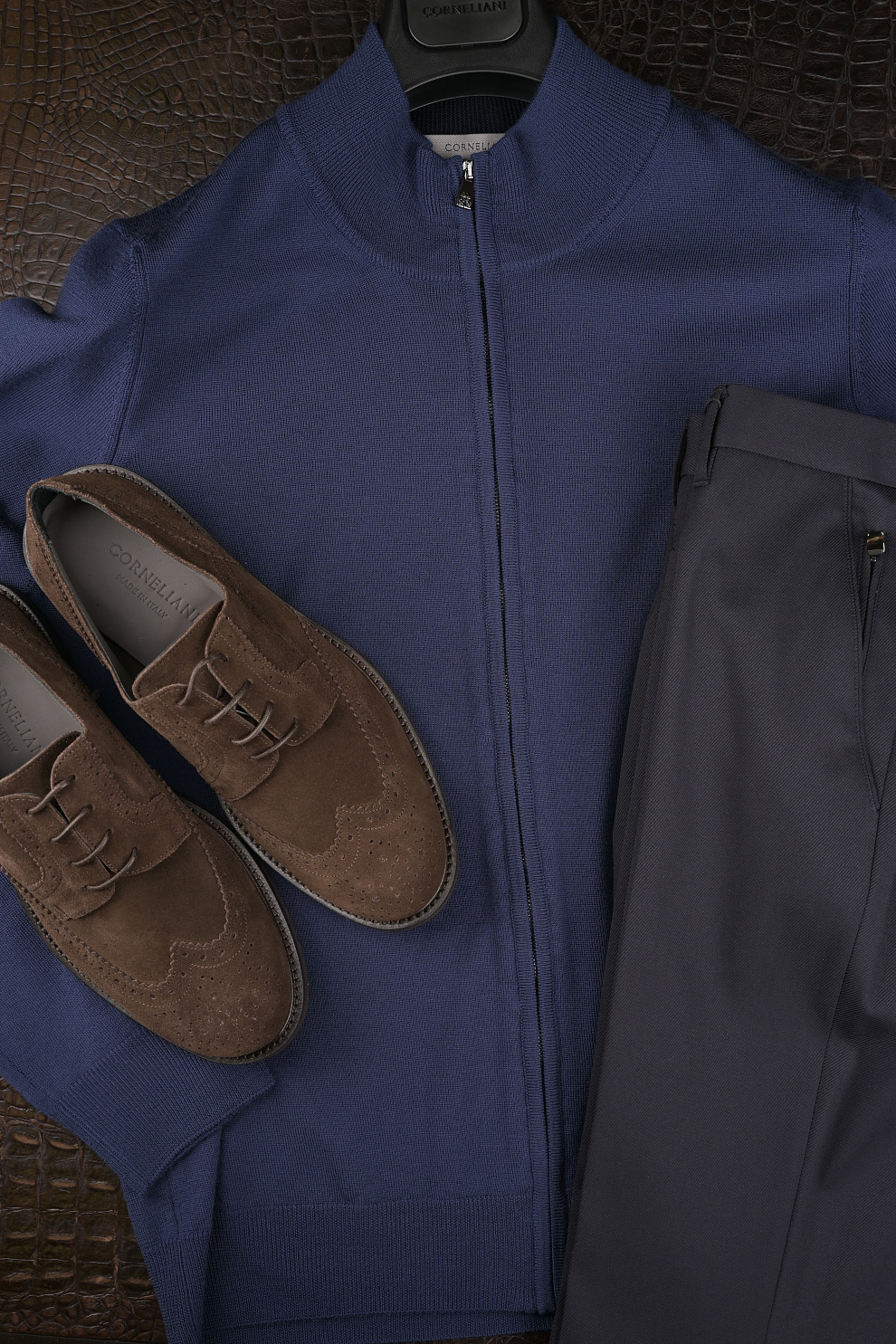 Кардиган из вирджинской шерсти