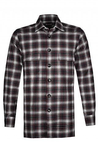 Рубашка из хлопковой фланели