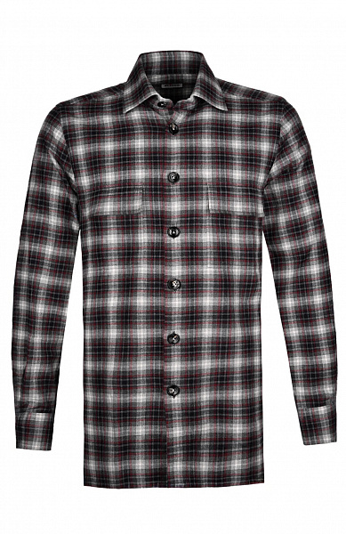 Рубашка из хлопковой фланели