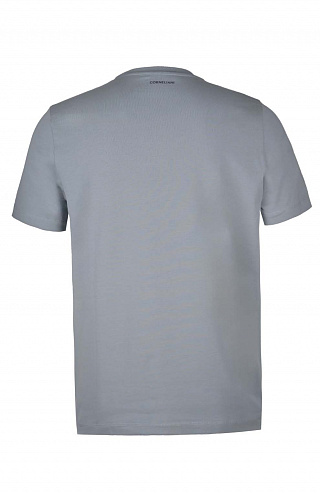 Футболка из эластичного хлопка с абстрактным принтом 