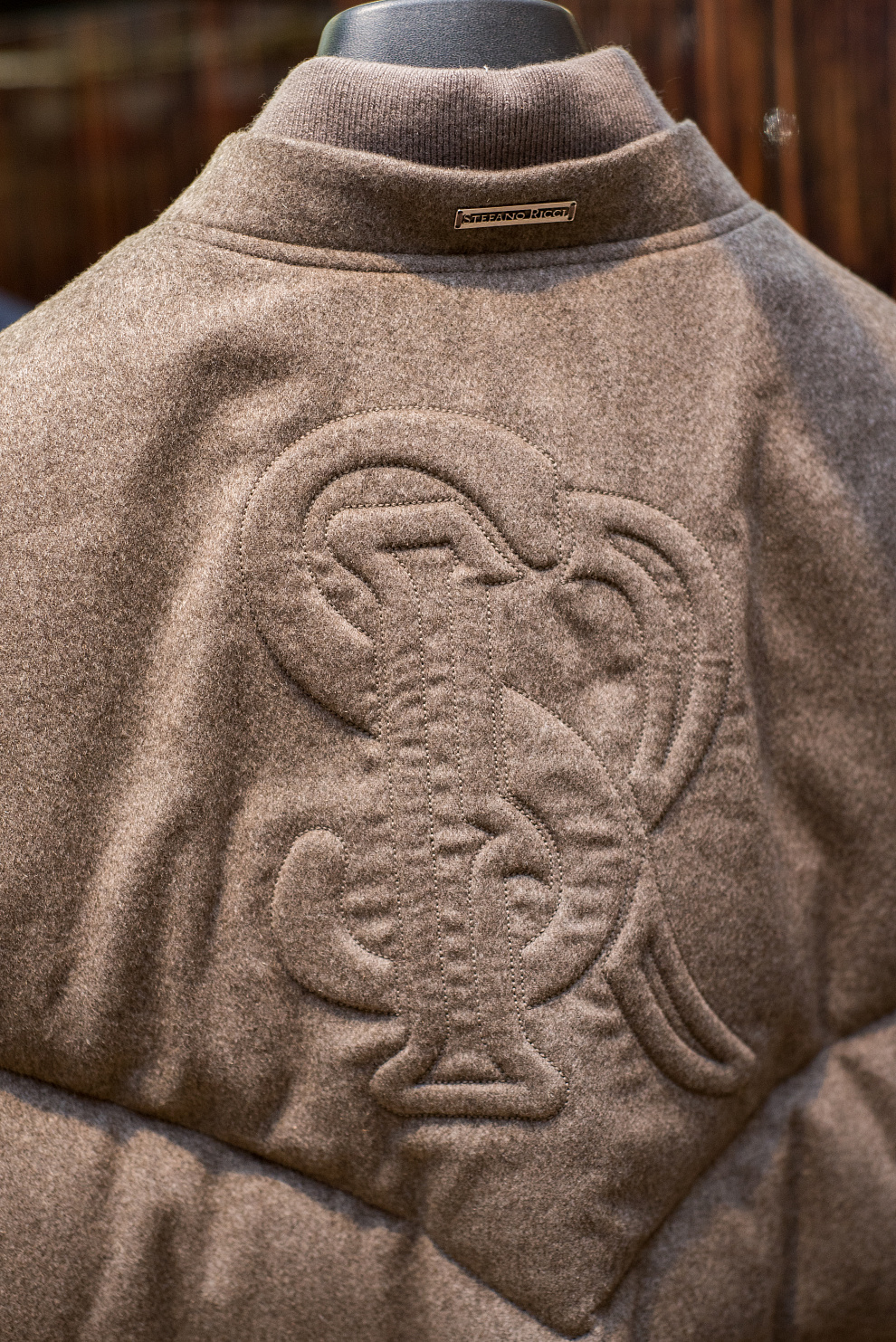 Кашемировая куртка-бомбер