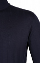 Джемпер с воротником-стойкой из шерстяного трикотажа