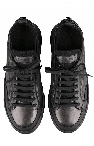 Кожаные кеды Phantom с подкладкой из шерстяного текстиля