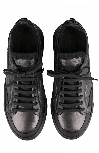 Кожаные кеды Phantom с подкладкой из шерстяного текстиля