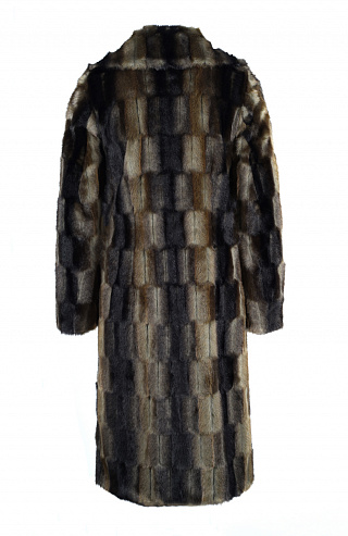 Пальто из искусственного меха