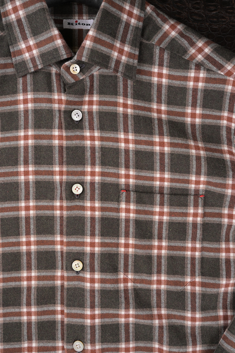 Рубашка из хлопковой фланели