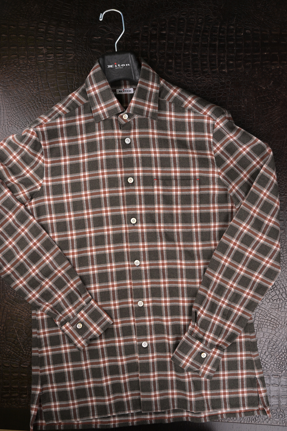 Рубашка из хлопковой фланели