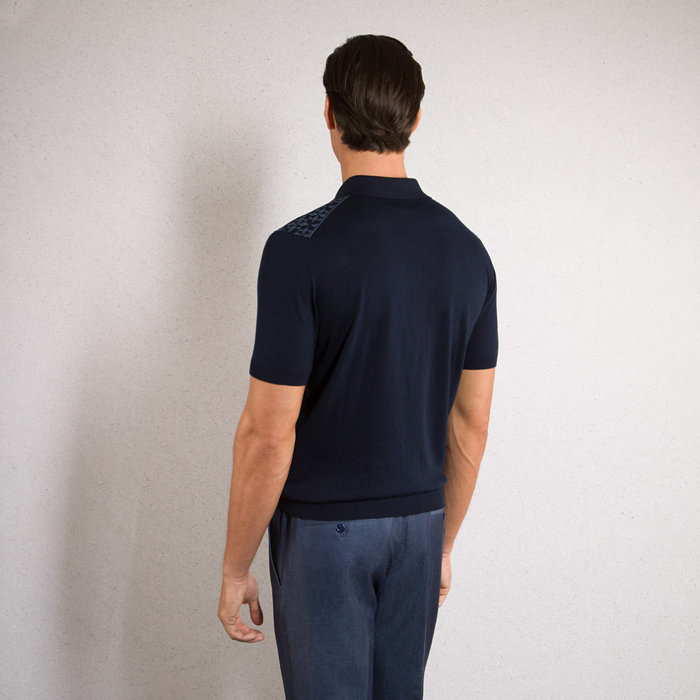 Поло на молнии