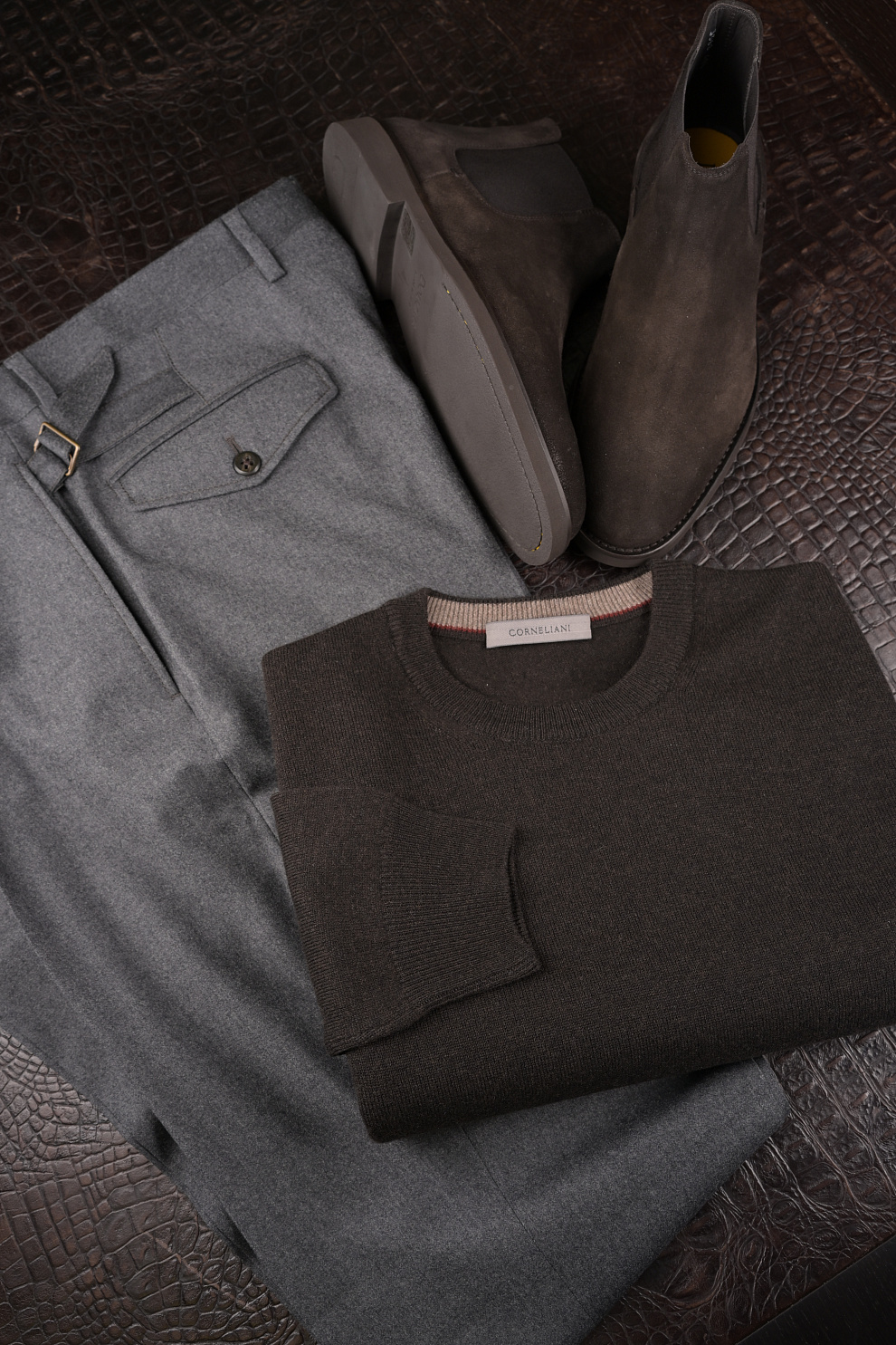 Джемпер из смеси шерсти и кашемира