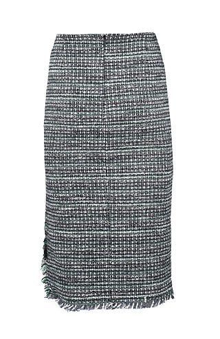 Юбка с эффектом твида