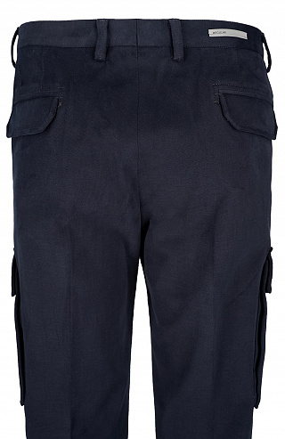 Брюки-карго из микровельвета