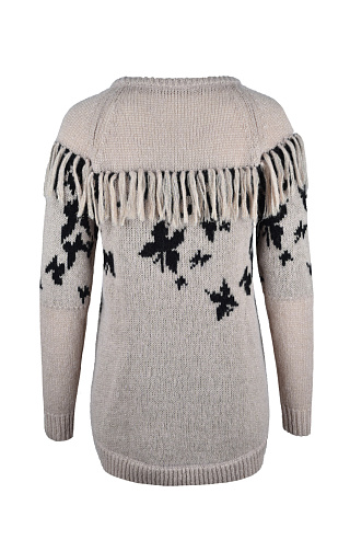 Джемпер из смеси шерсти и мохера