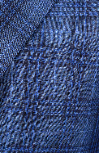 Однобортный шерстяной пиджак