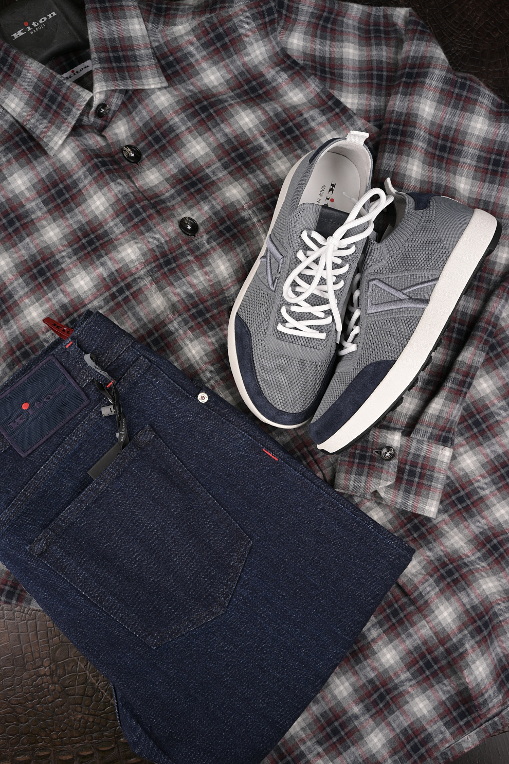 Текстильные кроссовки