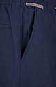 Шорты из смеси шерсти и льна