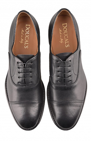 Дерби из гладкой кожи