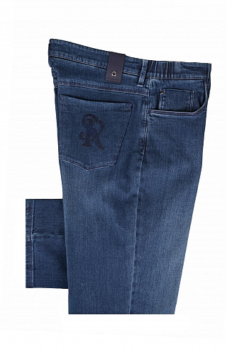 Джинсы из смесового хлопка