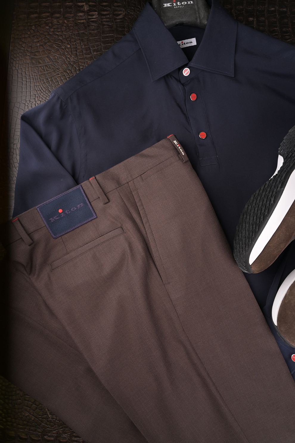 Брюки из тонкой шерсти