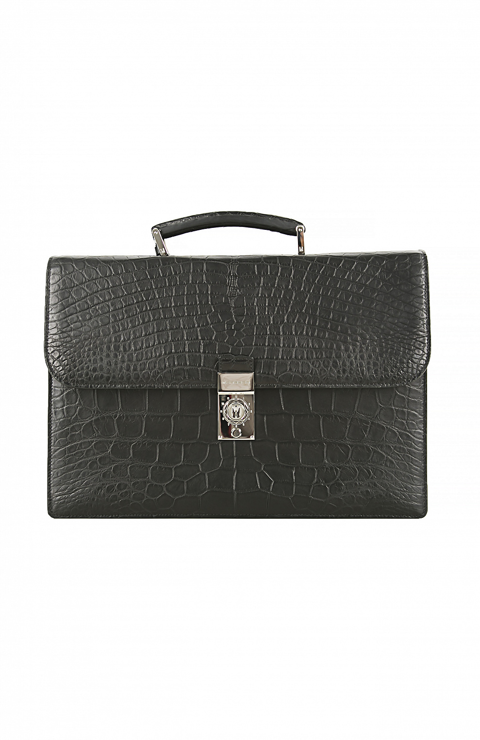 Портфель из кожи крокодила