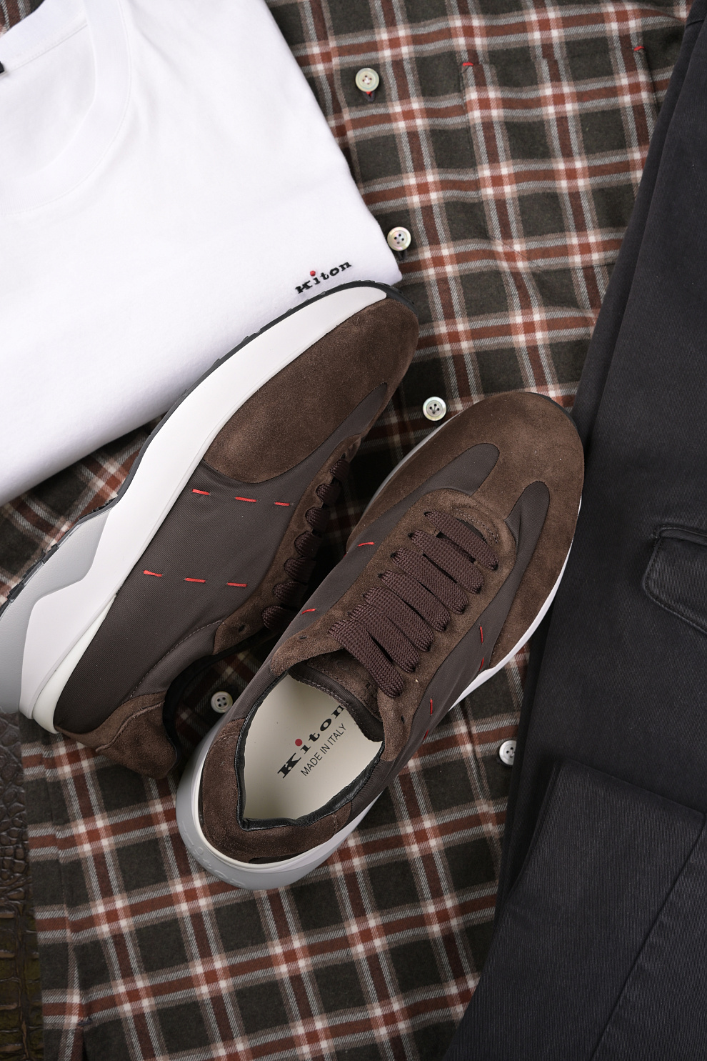 Комбинированные кроссовки