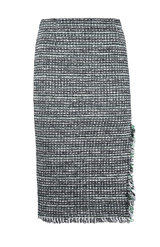 Юбка с эффектом твида