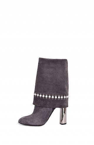 Ботильоны со складным верхом