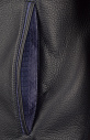 Кожаная куртка с элементами из кожи питона