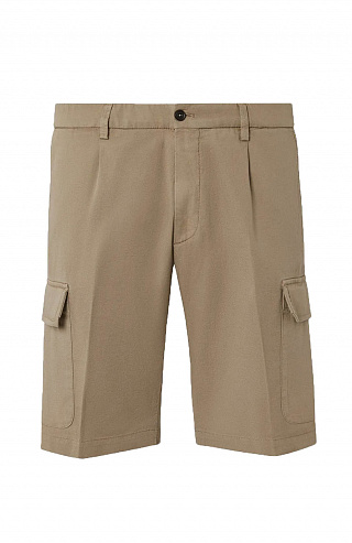 Шорты-бермуды из эластичного хлопка