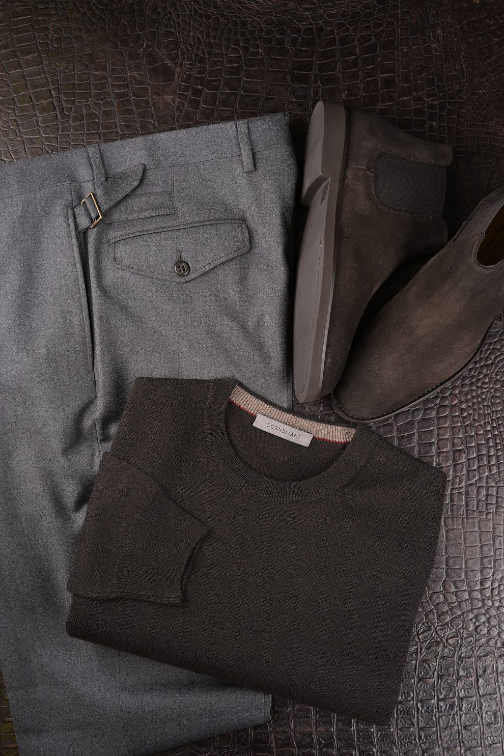 Джемпер из смеси шерсти и кашемира