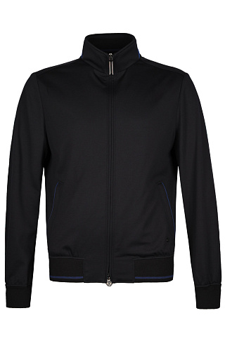 Шерстяная куртка-блузон