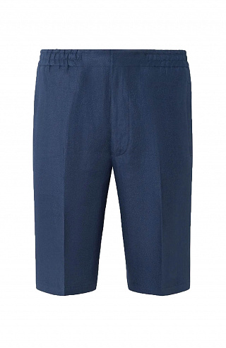 Шорты-бермуды из чистого льна