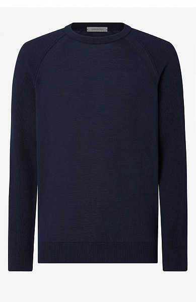 Джемпер из шерсти мериноса с рукавами реглан