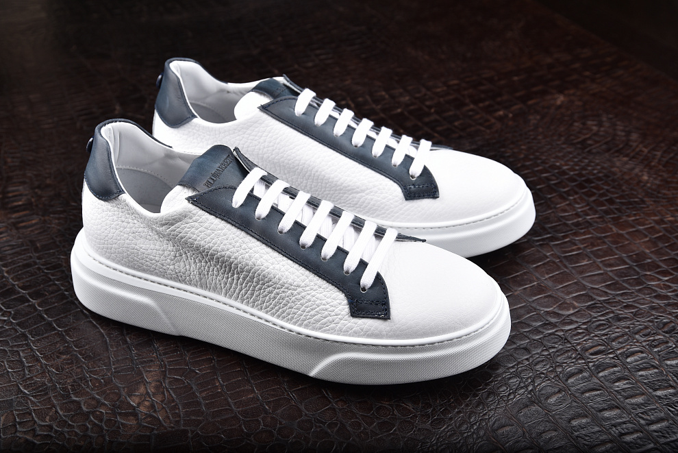 Кожаные кеды