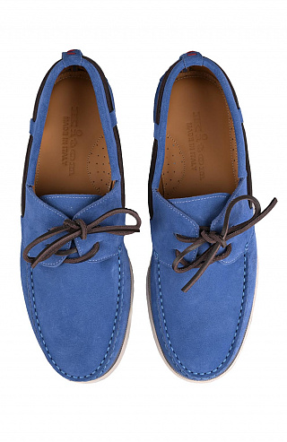 Замшевые топсайдеры