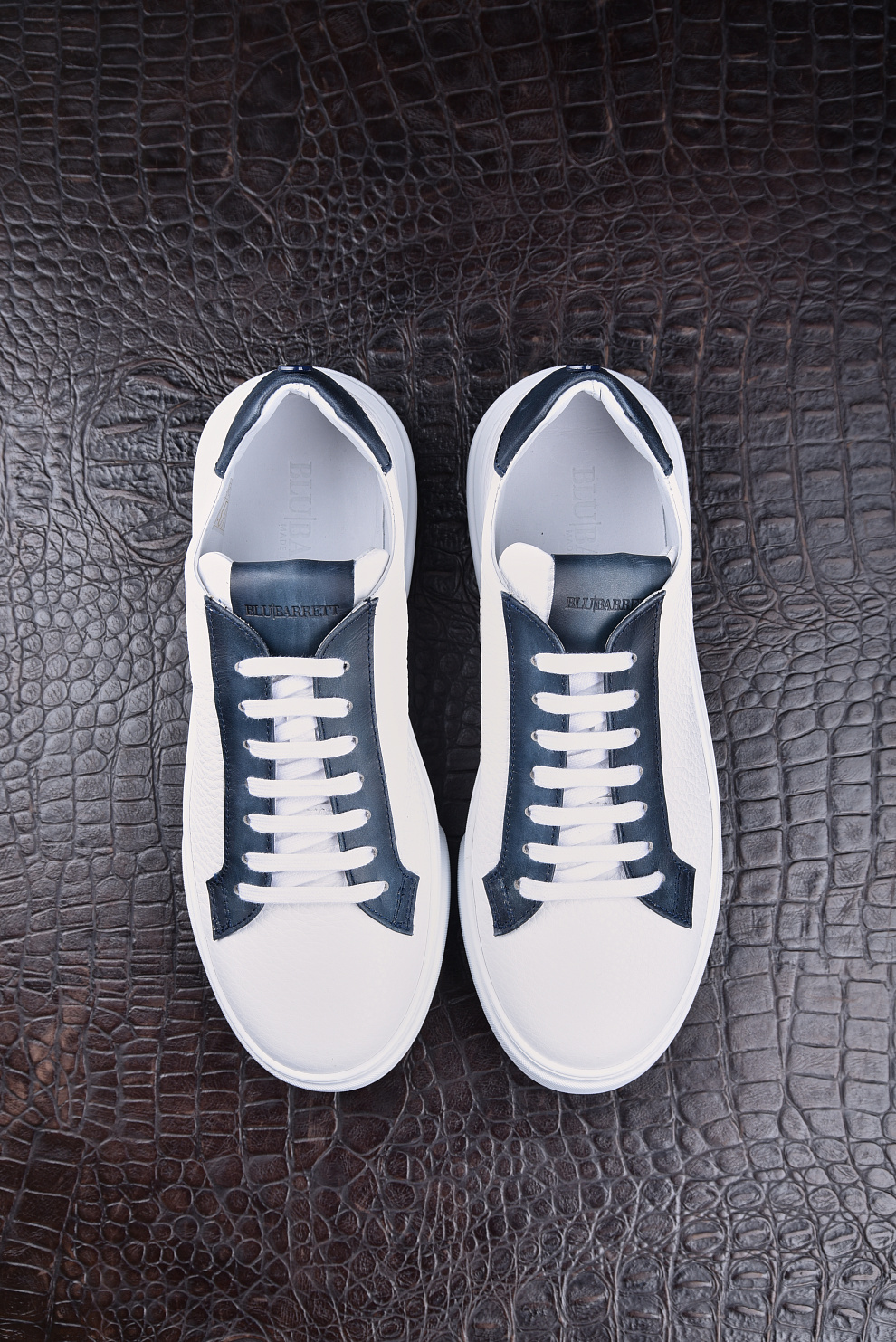 Кожаные кеды