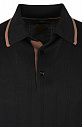Трикотажное поло на трёх пуговицах из шерсти