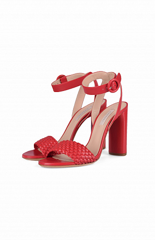 Босоножки Tresse с плетеной отделкой