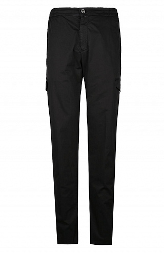 Брюки-карго из эластичного хлопка