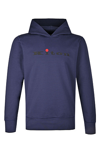 Хлопковая толстовка с капюшоном