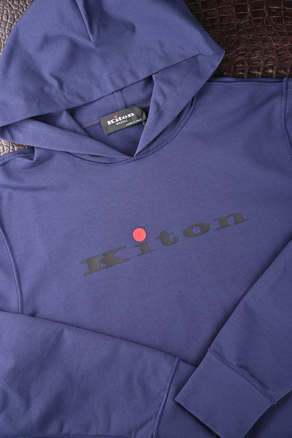 Хлопковая толстовка с капюшоном